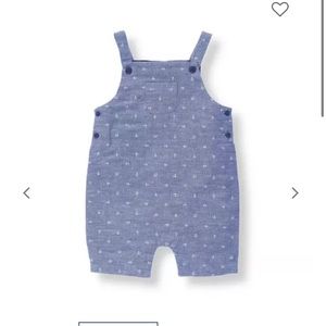 EMBROIDERED ANCHOR SHORTALL